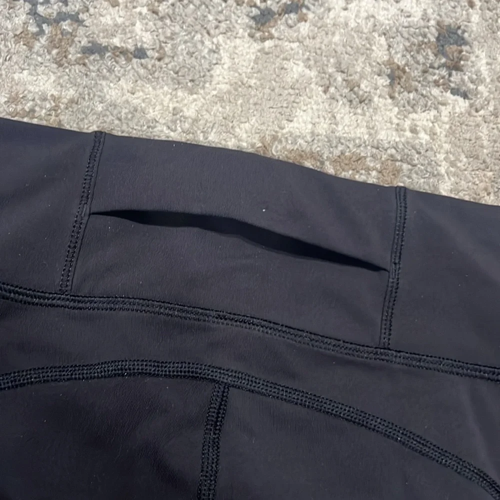 Lululemon Athletica Black Crop Leggings